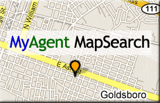 Search MyGoldsboroAgent Listings By Map!